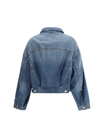 Pinko Distressed Denim Jacket