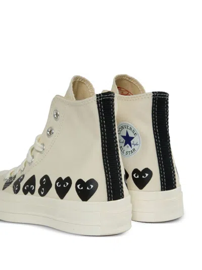 Comme Des Garçons Play Multi Heart Converse X Comme Des Gar S Play Hi-top Sneakers