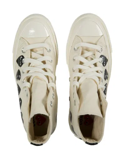 Comme Des Garçons Play Multi Heart Converse X Comme Des Gar S Play Hi-top Sneakers