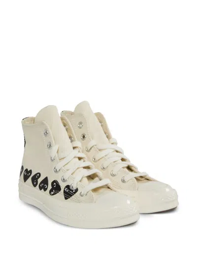 Comme Des Garçons Play Multi Heart Converse X Comme Des Gar S Play Hi-top Sneakers