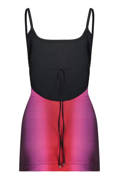 Attico Gradient Mini Dress Cover-up