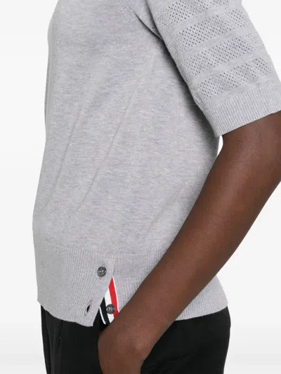 Thom Browne 4-bar Pointelle T-skirt