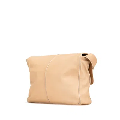 Pre-owned Loewe Beige Leather Shoulder Bag ()