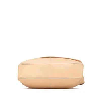 Pre-owned Loewe Beige Leather Shoulder Bag ()