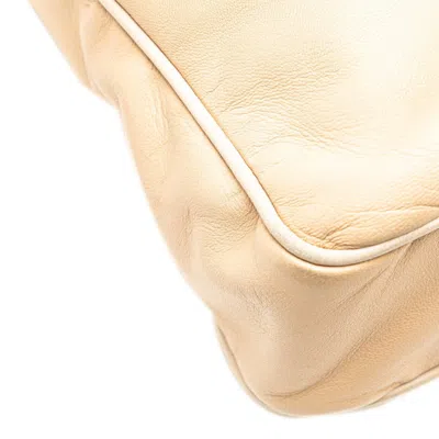 Pre-owned Loewe Beige Leather Shoulder Bag ()