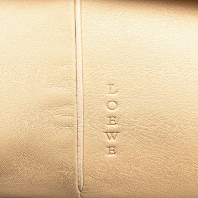Pre-owned Loewe Beige Leather Shoulder Bag ()