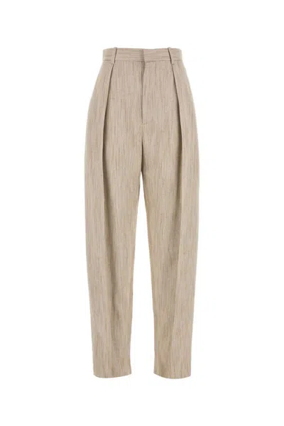 Bottega Veneta Light Grey Blend Pant