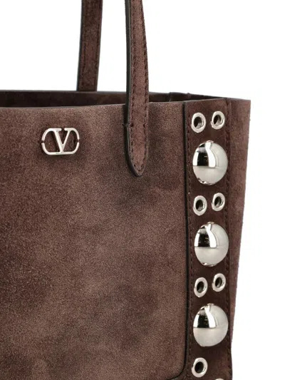 Valentino Studded Tote | Nellcote In Brown
