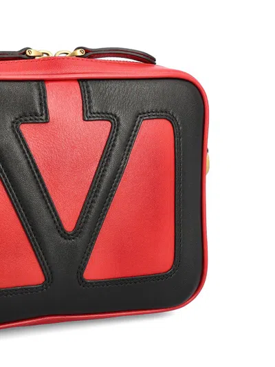 Valentino Viva Superstar Two-tone Leather Shoulder Bag