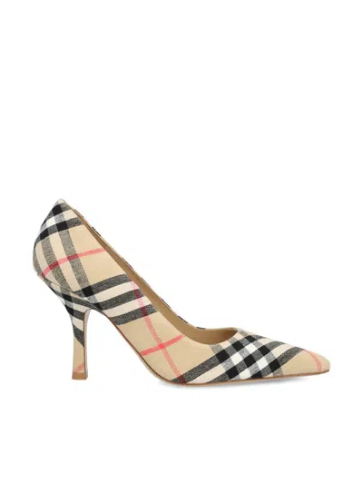 Burberry Archivio Check Baby Pumps