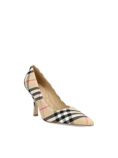Burberry Archivio Check Baby Pumps