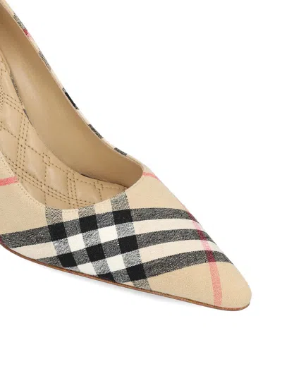 Burberry Archivio Check Baby Pumps