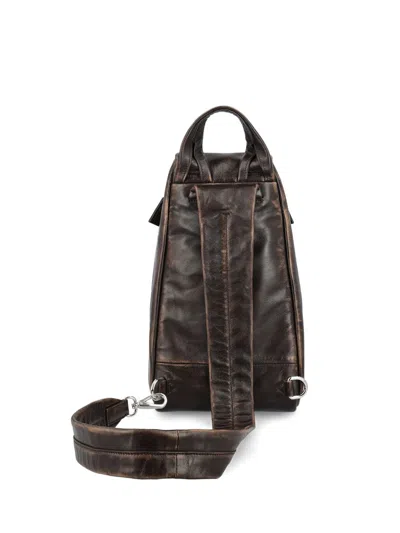 Prada Zaino In Nappa Testa Di Moro  Uomo