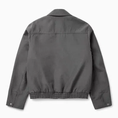1989 Studio Light Zip-up Jacket Dark Grey In Gray