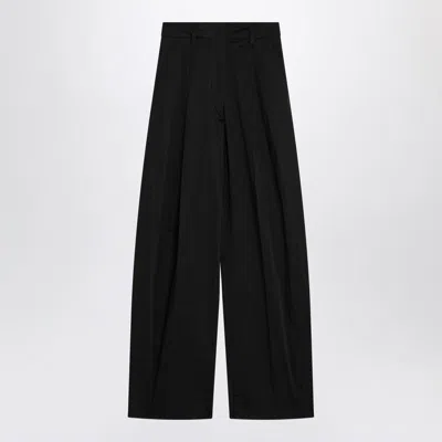 The Latest Billie Trousers In Black Cotton