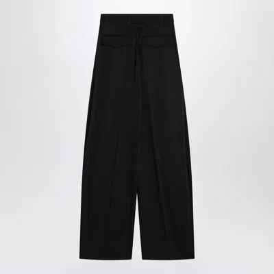 The Latest Billie Trousers In Black Cotton