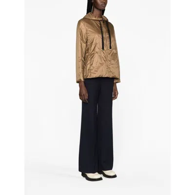 Max Mara The Cube The Cube Jacket With Cameluxe Padding In Orange