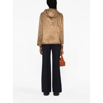 Max Mara The Cube The Cube Jacket With Cameluxe Padding In Orange