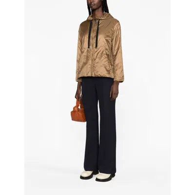 Max Mara The Cube The Cube Jacket With Cameluxe Padding In Orange