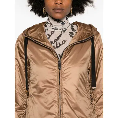 Max Mara The Cube The Cube Jacket With Cameluxe Padding In Orange