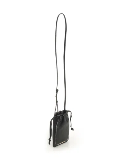 Marni Cross Body Phone Holder Handbags Black