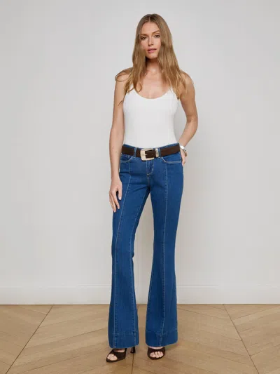 L Agence Lenora Low-rise Flare Jean