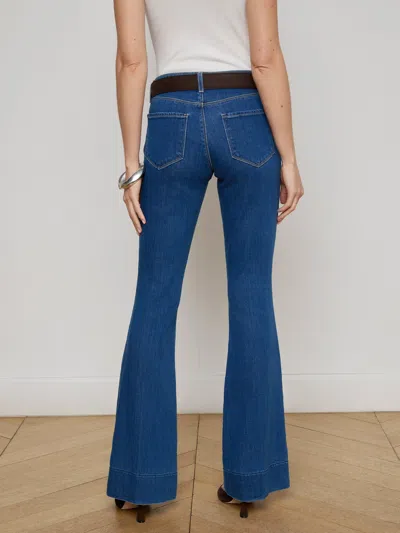 L Agence Lenora Low-rise Flare Jean