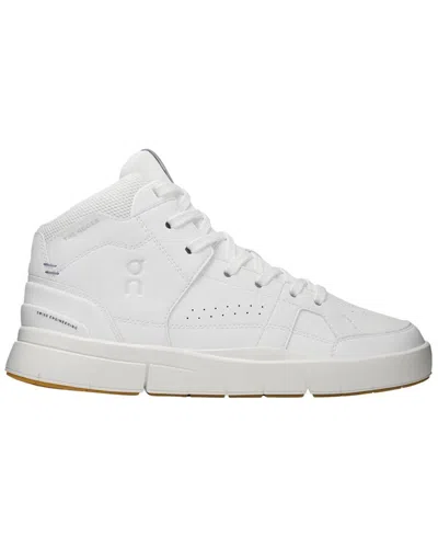 On Running The Roger Clubhouse Sneaker In White