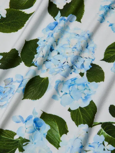 L Agence Ressi Short-sleeve Hydrangea Tee