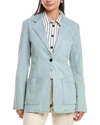 Proenza Schouler White Label Freya Denim Blazer