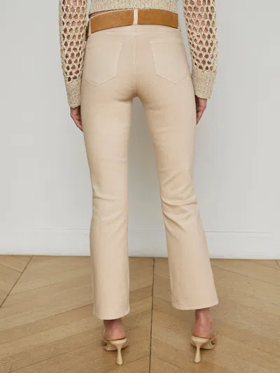 L Agence Tati Coated Bootcut Jean