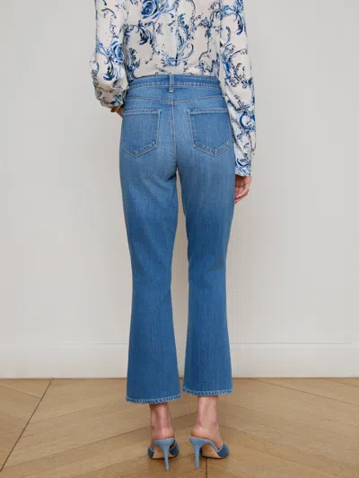L Agence Tati Cropped Micro Boot Jean