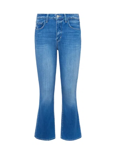 L Agence Tati Cropped Micro Boot Jean