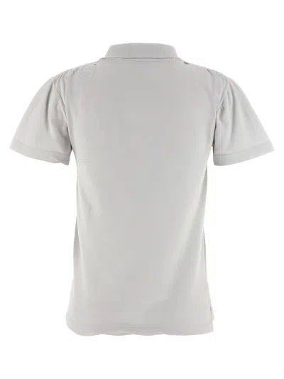 Balenciaga Logoed Polo Shirt In White