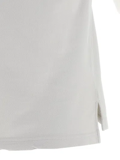 Balenciaga Logoed Polo Shirt In White