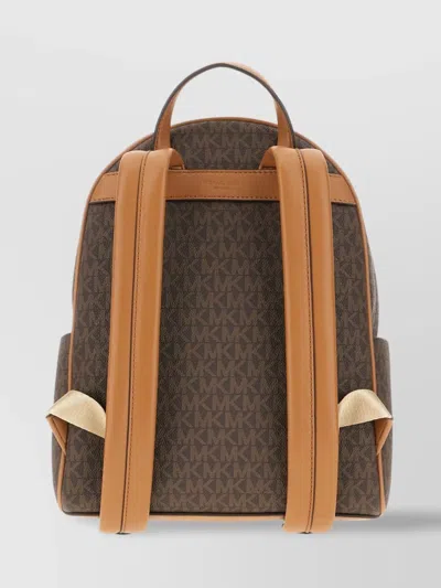 Michael Kors Printed Design Leather Backpack