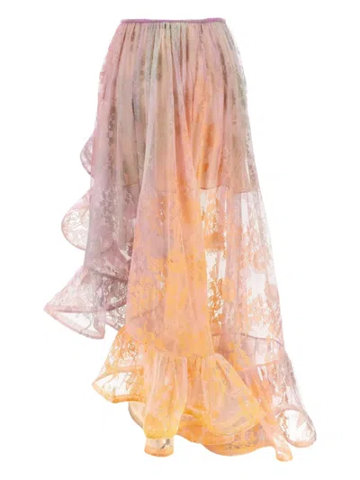 Zimmermann Skirt In Multicolor Polyamide