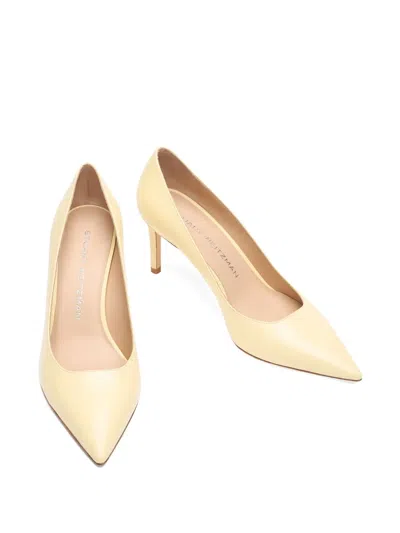 Stuart Weitzman 75mm Stuart Power Pumps In Yellow