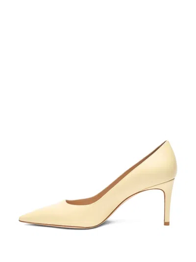 Stuart Weitzman 75mm Stuart Power Pumps In Yellow