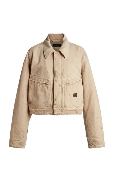 Balenciaga Women Workwear Crop Jacket