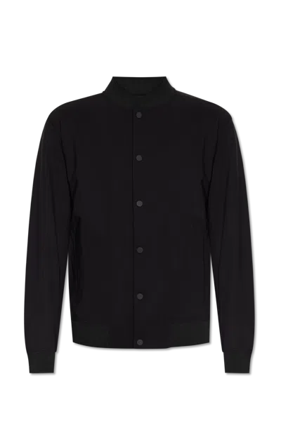 Theory Murphy Precision Slim Fit Bomber Jacket In Black