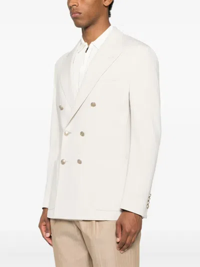 Eleventy Double-breasted Blazer