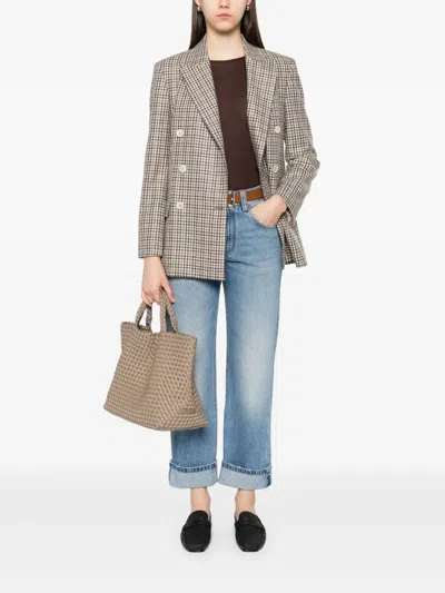 Brunello Cucinelli Denim Straight-leg Jeans In Blue