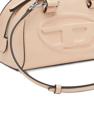 Diesel Leather Mini Bowling Bag