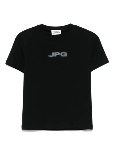 Jean Paul Gaultier T-shirt "jpg" In Black