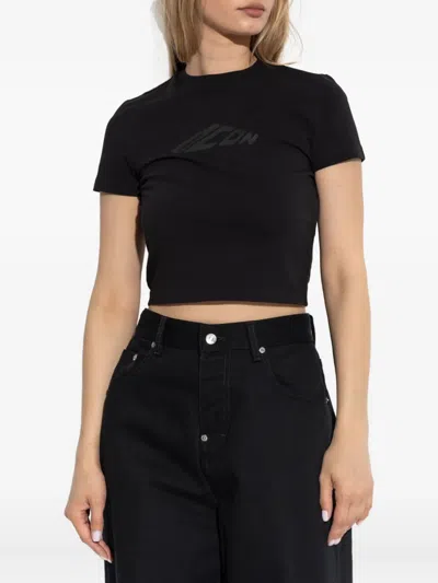 Dsquared2 Short-sleeved T-shirt In Black