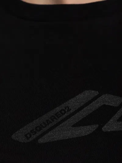 Dsquared2 Short-sleeved T-shirt In Black