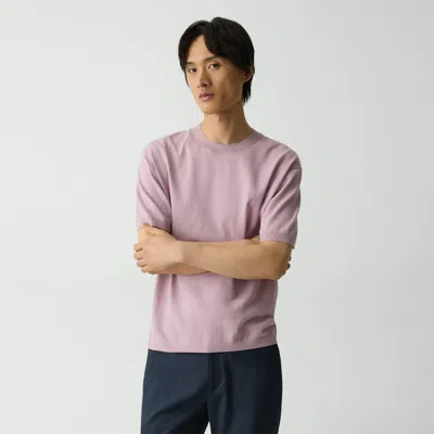 Theory Relaxed Crewneck Tee In Cotton Light Twist