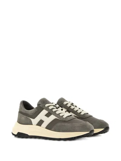 Hogan Hyperlight Sneakers In Green