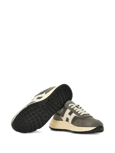 Hogan Hyperlight Sneakers In Green